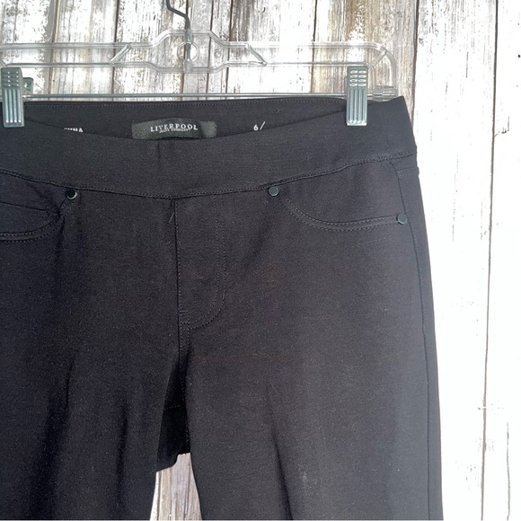 Liverpool Sienna Black Pull On Leggings - Picture 3 of 6